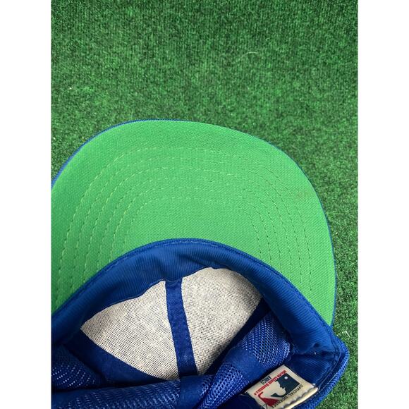 Vintage MLB Chicago Cubs Mesh Trucker Adjustable Snapback hat cap 90s Y2K - Picture 6 of 6